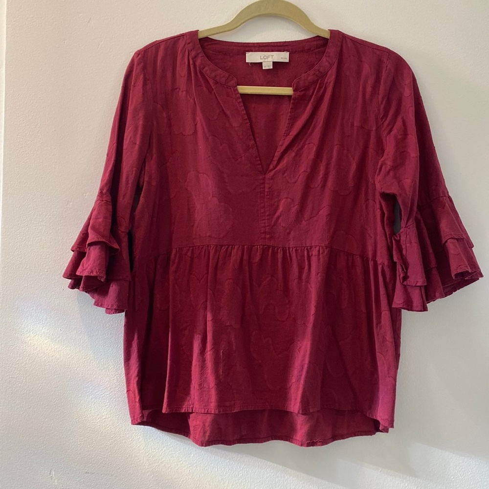 Burgundy LOFT flute sleeve